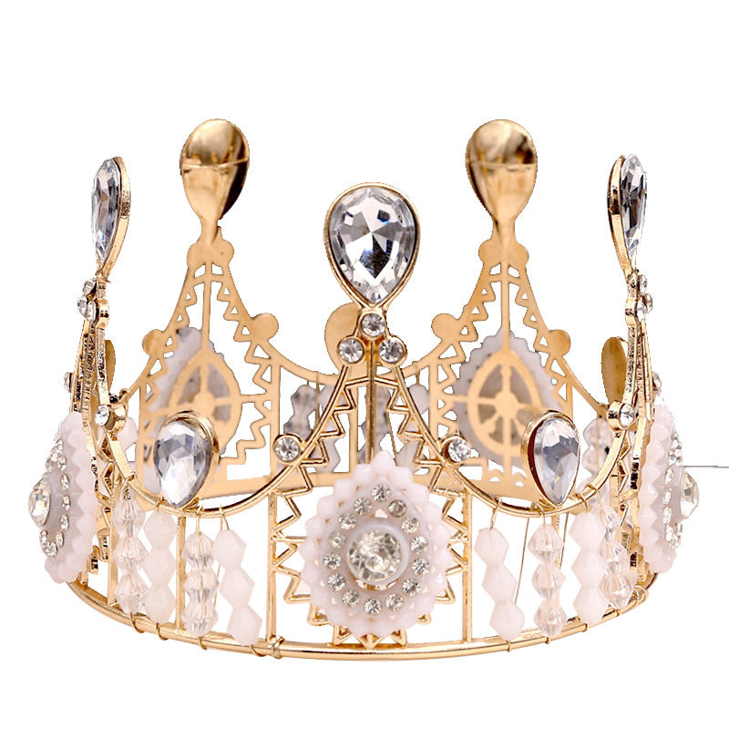 Decoración Para Hornear Pasteles Corona De Encaje Nupcial（6#）