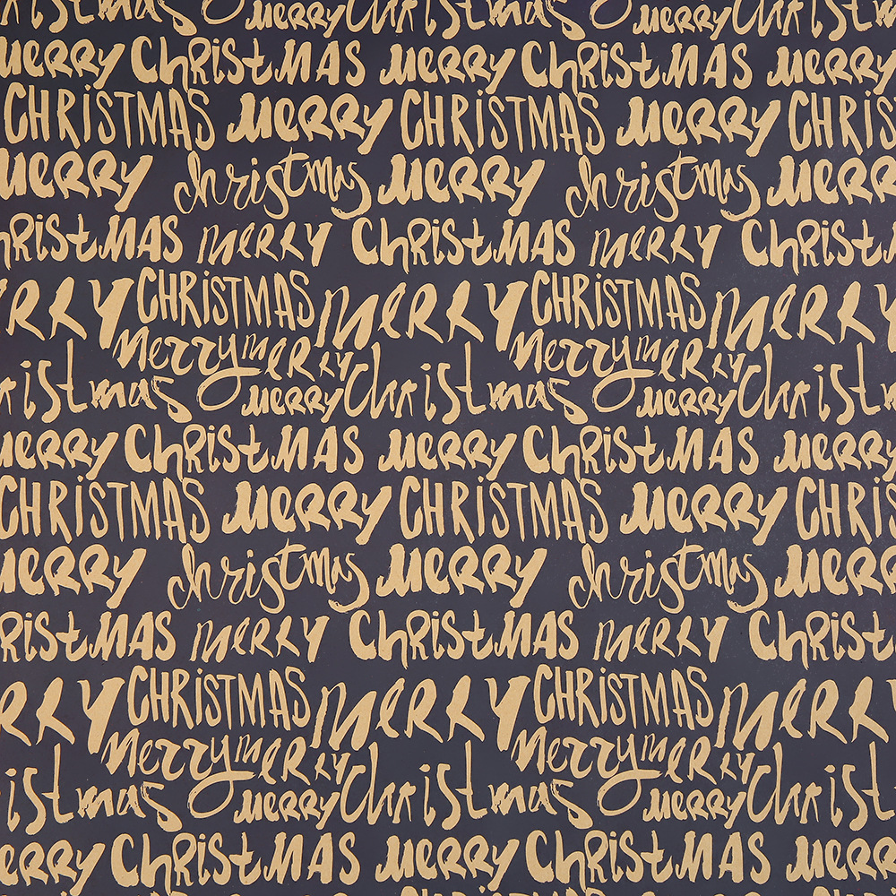 Papel Kraft Navideño Vintage - Diseños de Renos y Copos de Nieve para Nochebuena | Venta al por Mayor-ywys