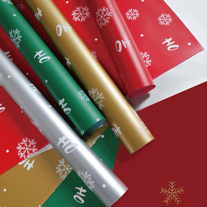 Papel OPP Impermeable para Ramos Navideños - Para Manzanas de Nochebuena y Arreglos Florales