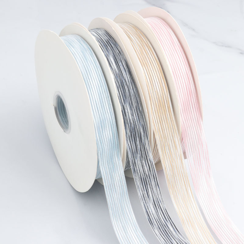 Cinta de Rayas Tejida para Accesorios de Moda - Mayorista para Importadores - Lazos, Sombreros y Decoración de Regalos