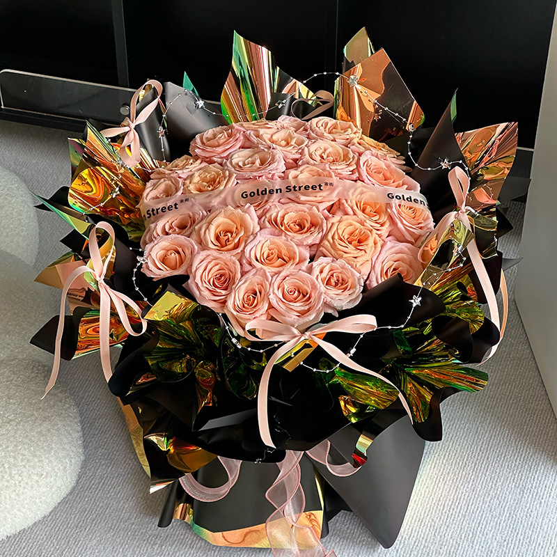 Papel de Envoltura para Flores "Luz del Reino Mágico" - Película Iridescente