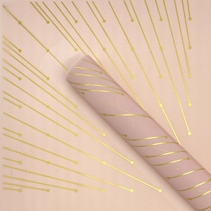 Papel Coreano "Pequeña Felicidad" para Rosas - Impermeable, Textura Suave - Fábrica Directa