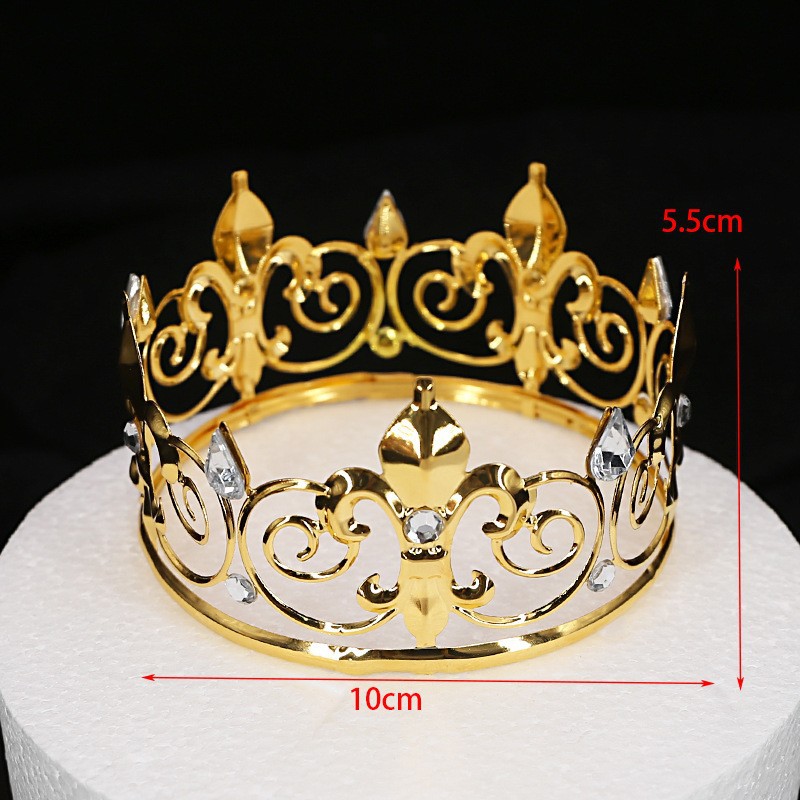 Accesorios para brindis para vestido de novia con corona barroca（44#）