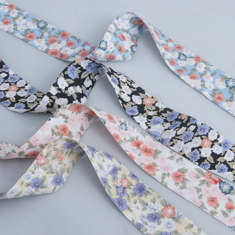 Cinta Estampada Floral Primavera/Verano - Para Accesorios de Pelo, Flores y Moda - Proveedor Mayorista