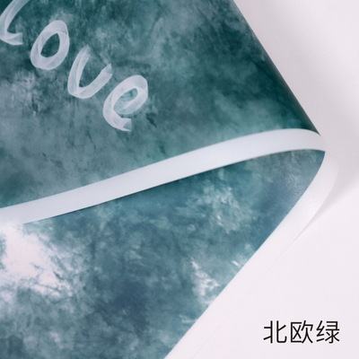 Flores de papel impermeables Aiwuhen Nosa y papel de regalo floral（74#）