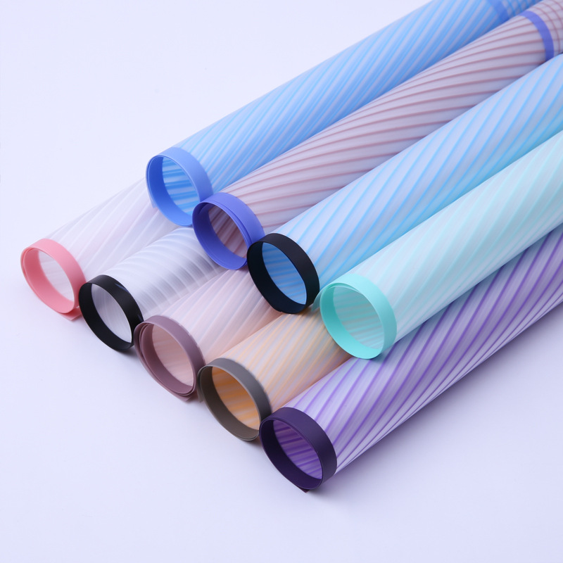 Papel de regalo para ramo de flores impermeable de papel mate Love Line（75#）