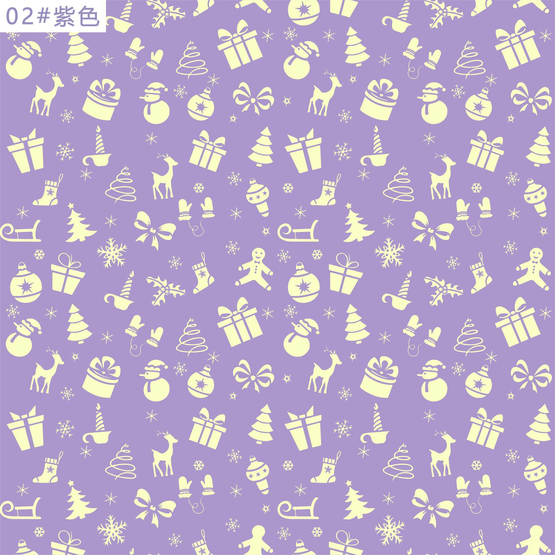 Papel de Regalo Navideño con Diseños de Renos, Muñecos de Nieve y Moños - Para Ramos Florales y Regalos-ywys