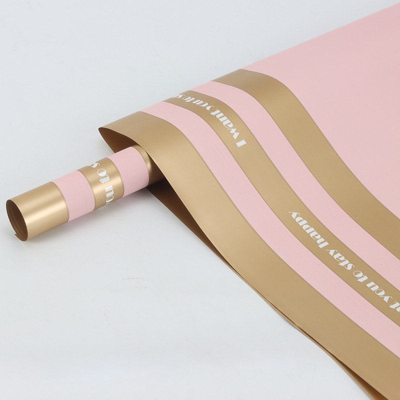 Papel de regalo impermeable con flores del Duque de Windsor（64#）