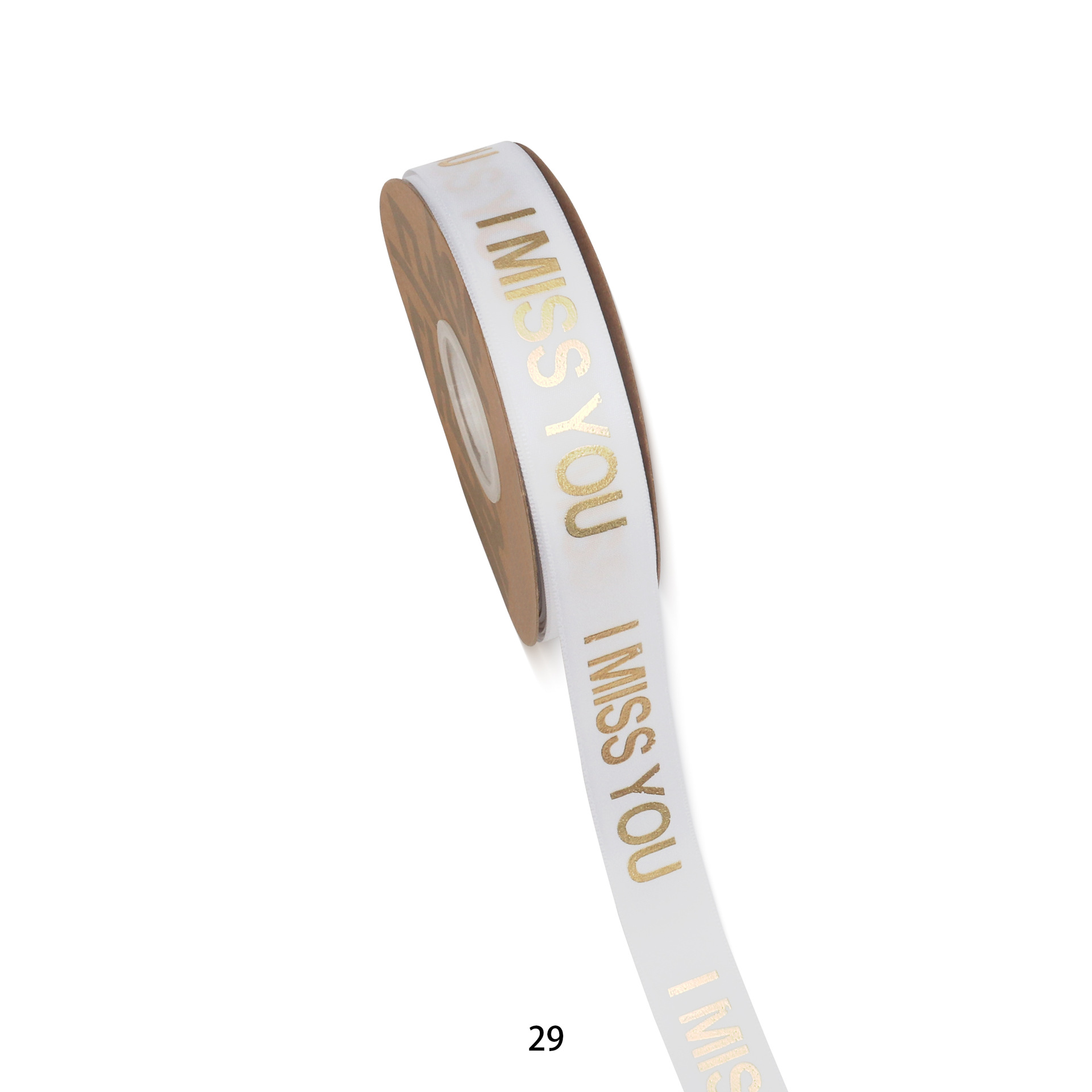 Cinta de Poliéster con Dorado Unilateral para Flores - Proveedor Mayorista de Cintas para Regalos y Arreglos Florales