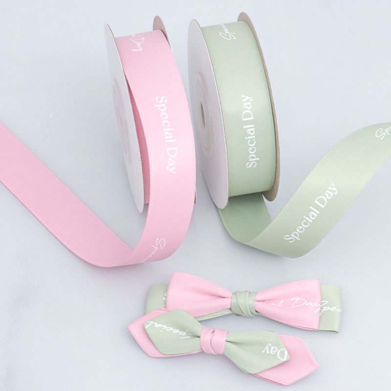 Cinta de poliéster mate doble cara para decoración - Grossiste en gros pour importateurs - Cinta para manualidades, bolsas, adornos florales