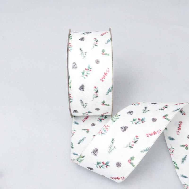 Cinta Navideña Doble Cara para Decoración - Mayorista para Importadores - Lazos, Regalos y Manualidades