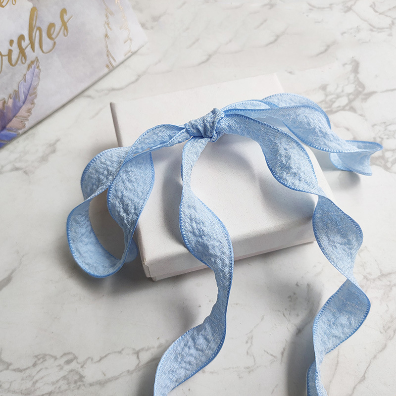 Cinta Decorativa para Flores de 2.5cm con Volantes - Directo de Fábrica para Floristerías y Regalos - Venta Mayorista