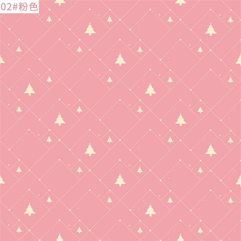 Papel de Regalo Navideño con Diseño de Cuadrícula Numérica - Para Ramos Florales y Regalos 