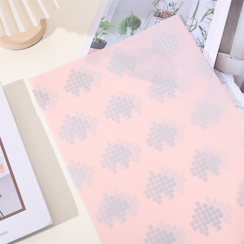 Papel de regalo de flores Love dots impermeable de doble cara（68#）