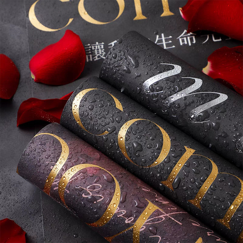 Papel De Regalo Flor De Papel De Arte De Celebridades De Internet De Amor Rosa（62#）