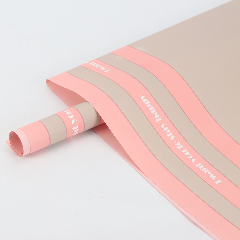 Papel de regalo impermeable con flores del Duque de Windsor（64#）