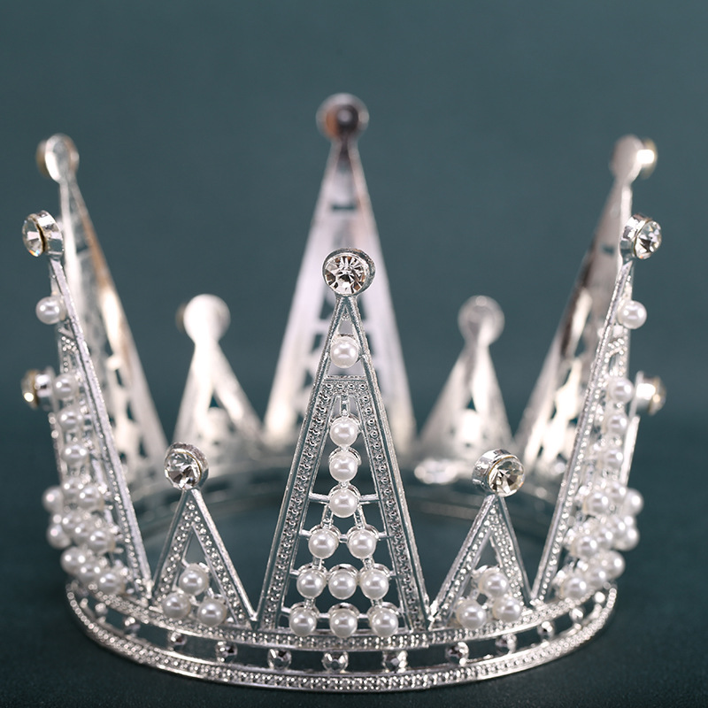 Tiara para hornear pasteles, corona de cumpleaños para niños（11#）