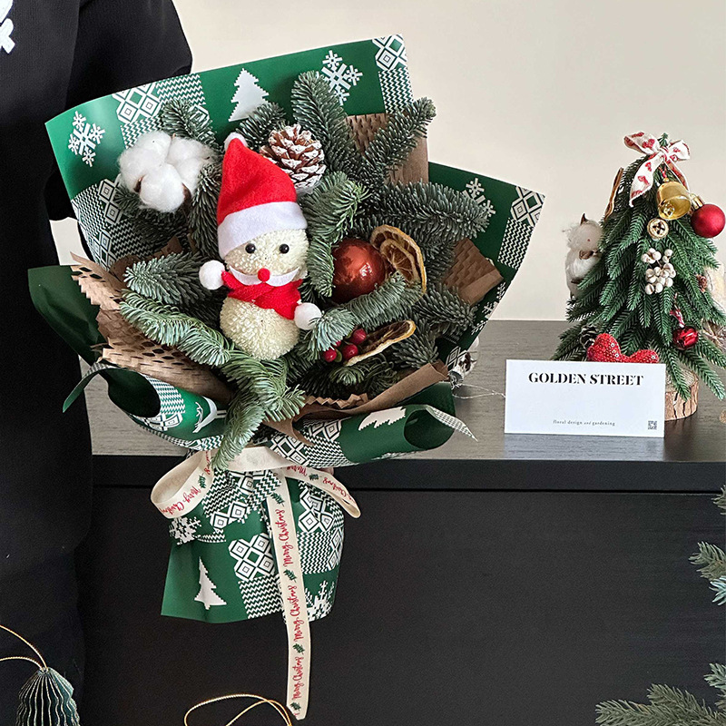 Papel de Regalo Navideño Premium - Colección Exclusiva 2025 para Regalos de Nochebuena