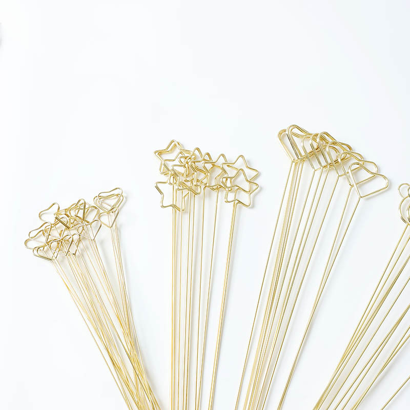 Soporte Premium para Tarjetas en Ramos - Acabado Oro Brillante  +IVA/Fábrica