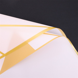 Papel de regalo papel mate impermeable de dos colores de doble cara（72#）