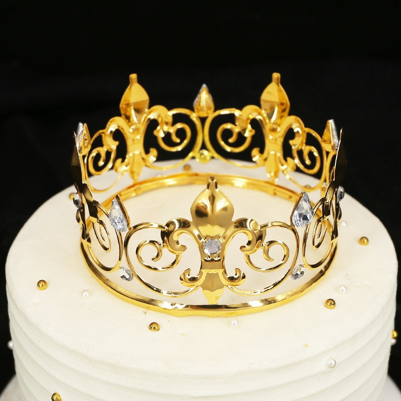 Accesorios para brindis para vestido de novia con corona barroca（44#）