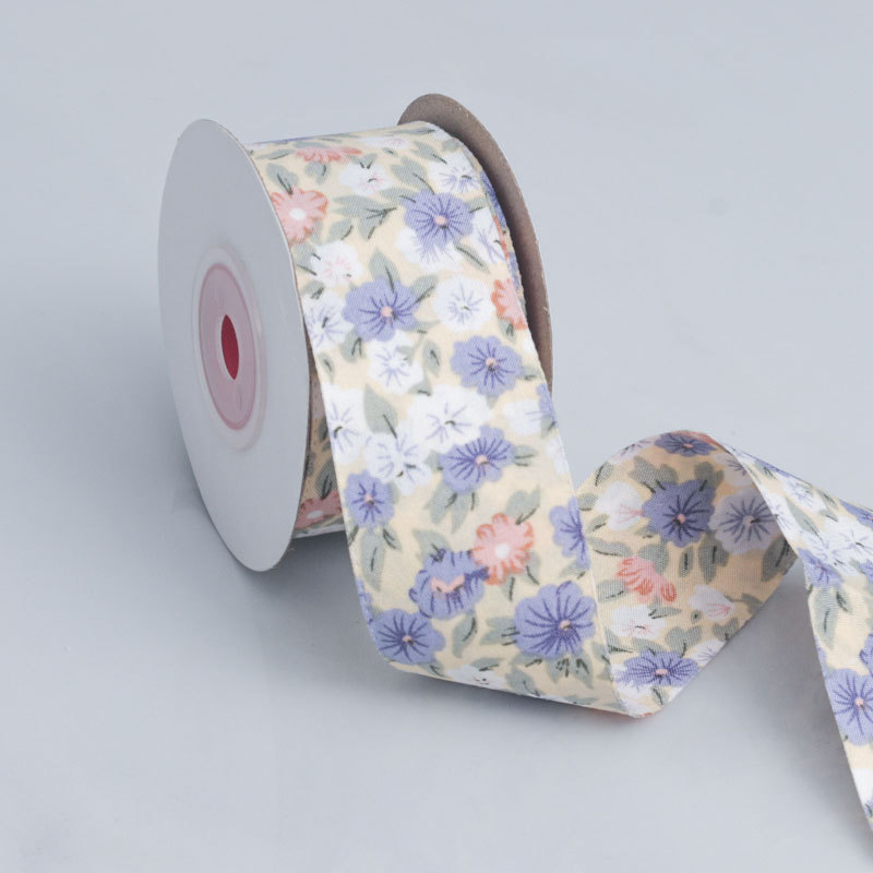 Cinta Estampada Floral Primavera/Verano - Para Accesorios de Pelo, Flores y Moda - Proveedor Mayorista