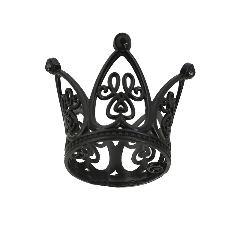 Decoración Infantil para Tarta con Gotas de Agua y Pedrería de Corazones Dobles（12#）