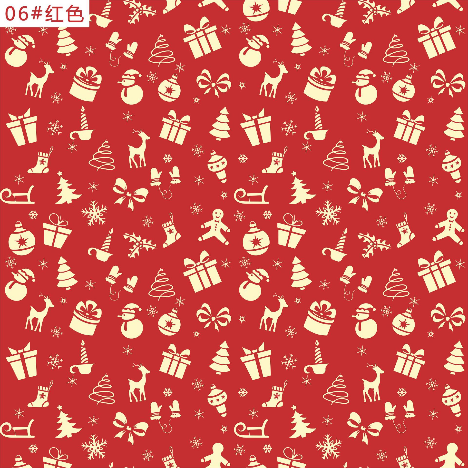 Papel de Regalo Navideño con Diseños de Renos, Muñecos de Nieve y Moños - Para Ramos Florales y Regalos-ywys