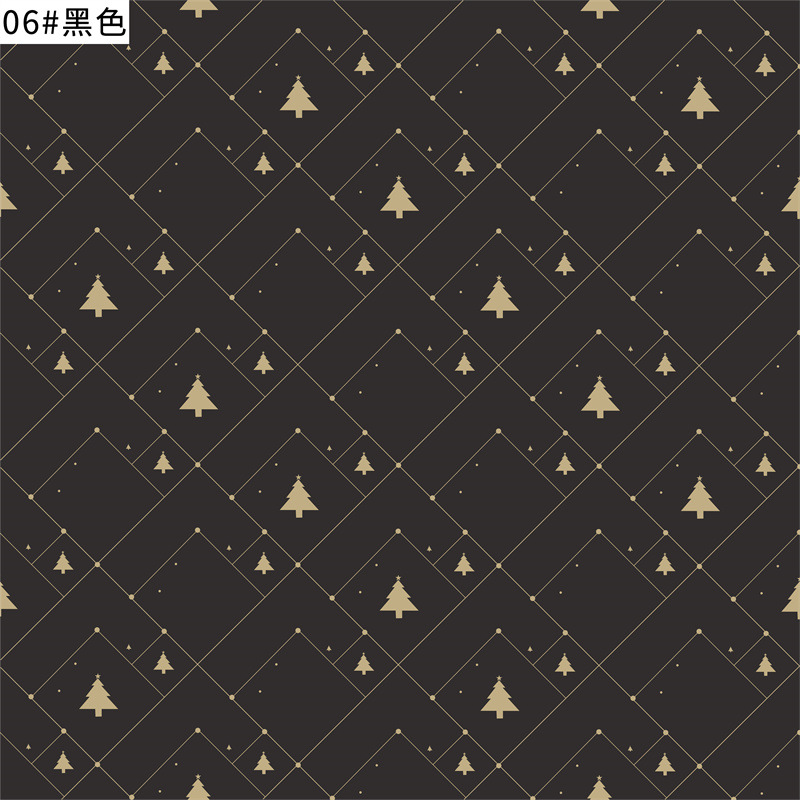 Papel de Regalo Navideño con Diseño de Cuadrícula Numérica - Para Ramos Florales y Regalos 