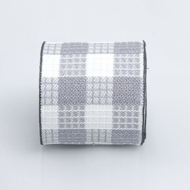 Cinta de cuadros de poliéster-algodón para manualidades DIY - Mayorista para importadores - Cintas para lazos, adornos de pelo y accesorios de ropa