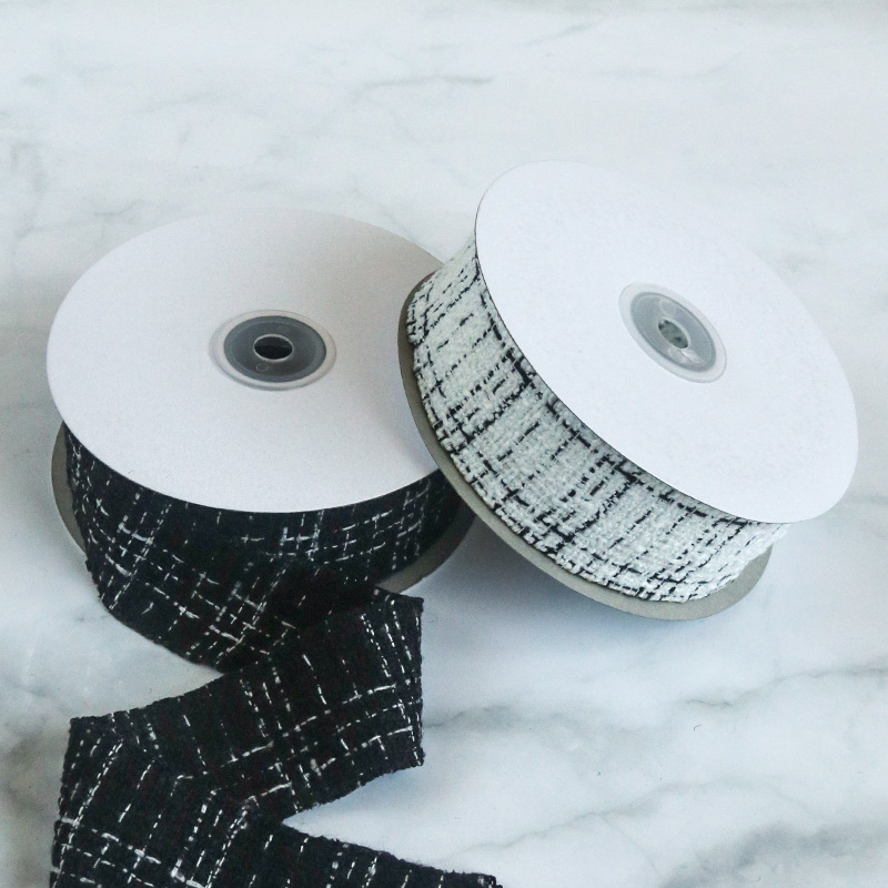 Cinta Tejida de Invierno Estilo Chanel para Decoración - Mayorista para Empresas - Regalos, Manualidades y Accesorios