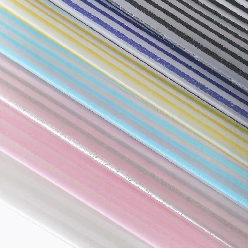 Papel para Flores Rayas Verticales Mate | Envoltura Regalos Festivos