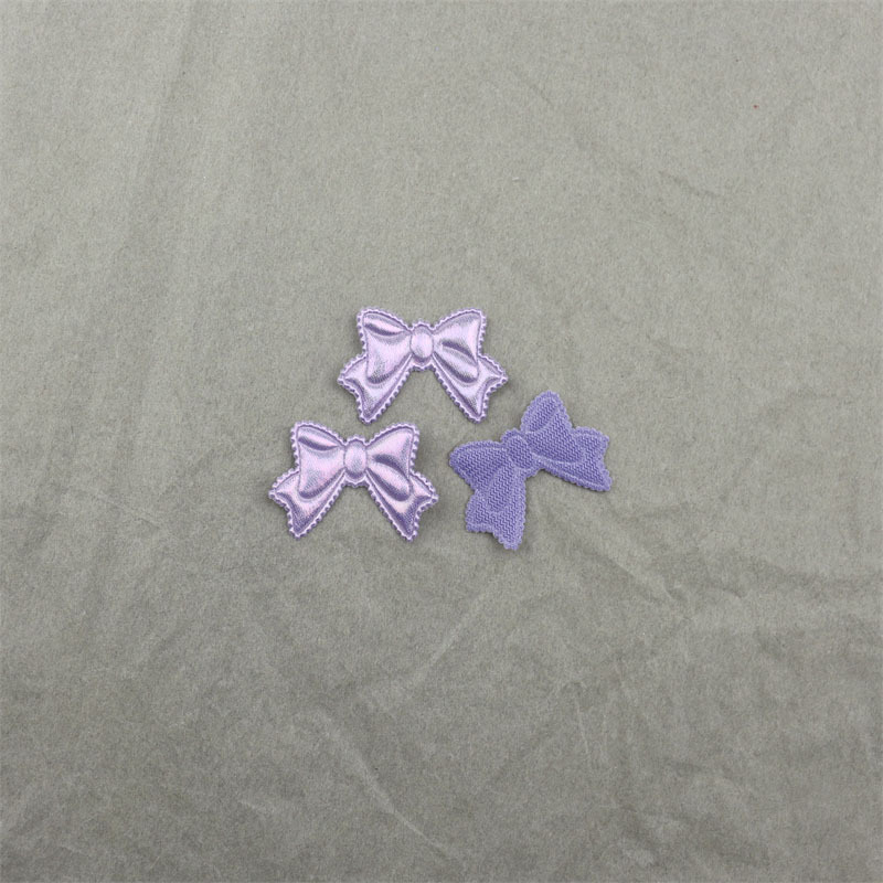 Moños de Tela Nacarada de 3cm - Componentes para Fabricación de Accesorios de Pelo, Ropa, Muñecas, Calzado y Manualidades - Proveedor Mayorista