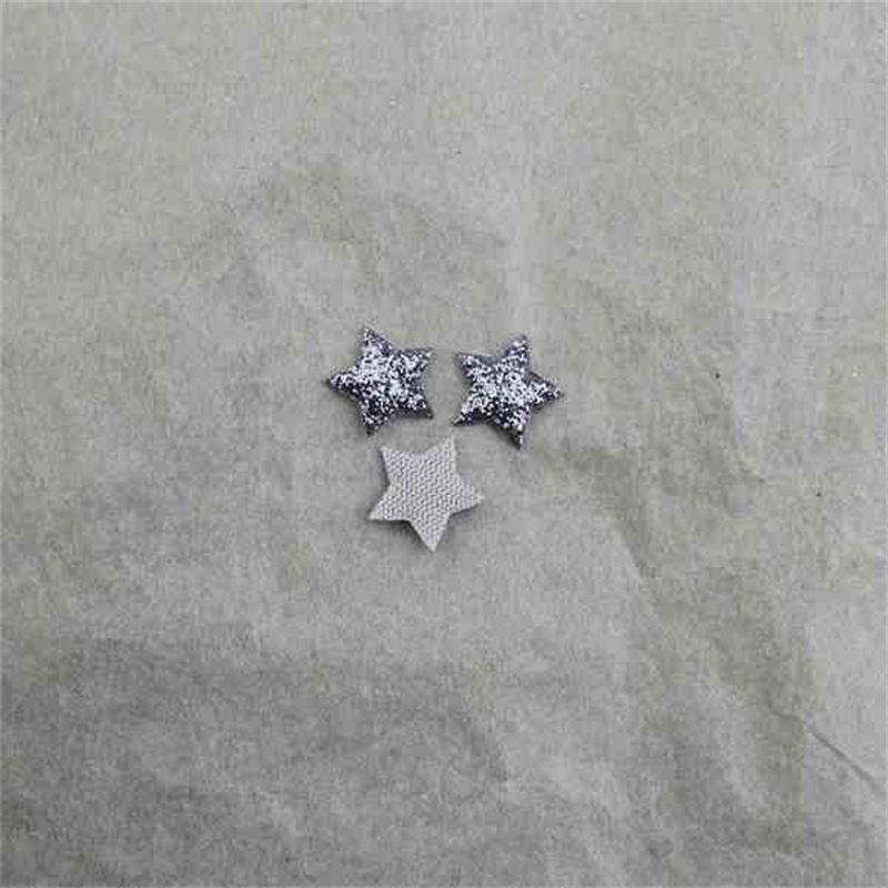 Estrellas Brillantes de 1.3cm con Estampado - Componentes para Fabricación de Accesorios de Pelo, Ropa de Muñecas y Manualidades - Proveedor Mayorista