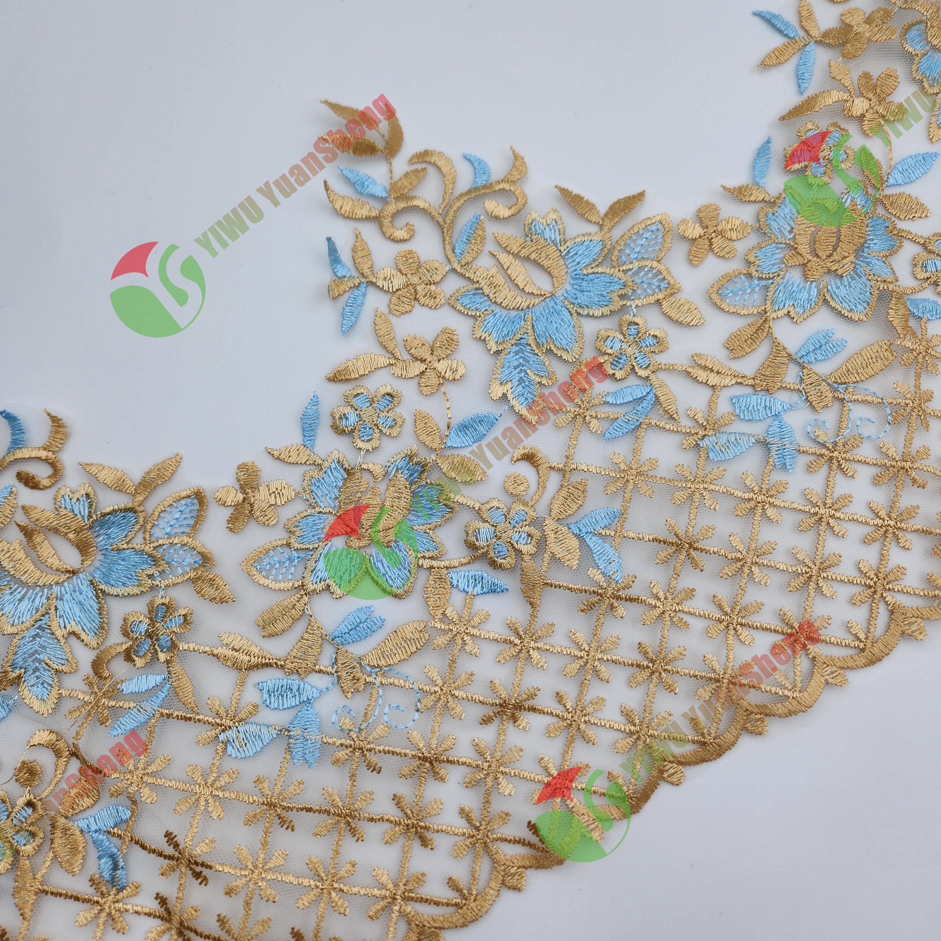 Cord mesh tulle lace YS3114#