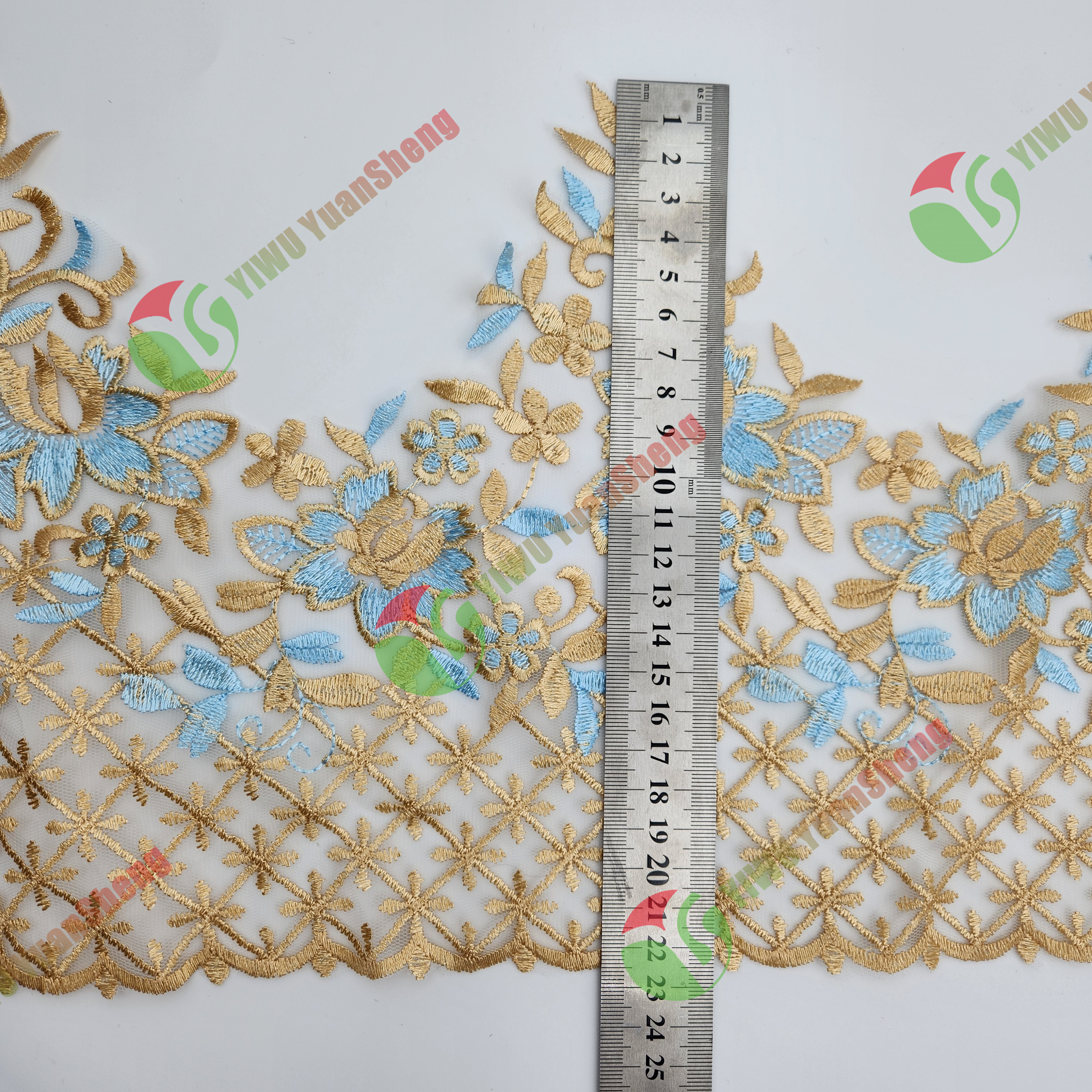 Cord mesh tulle lace YS3114#