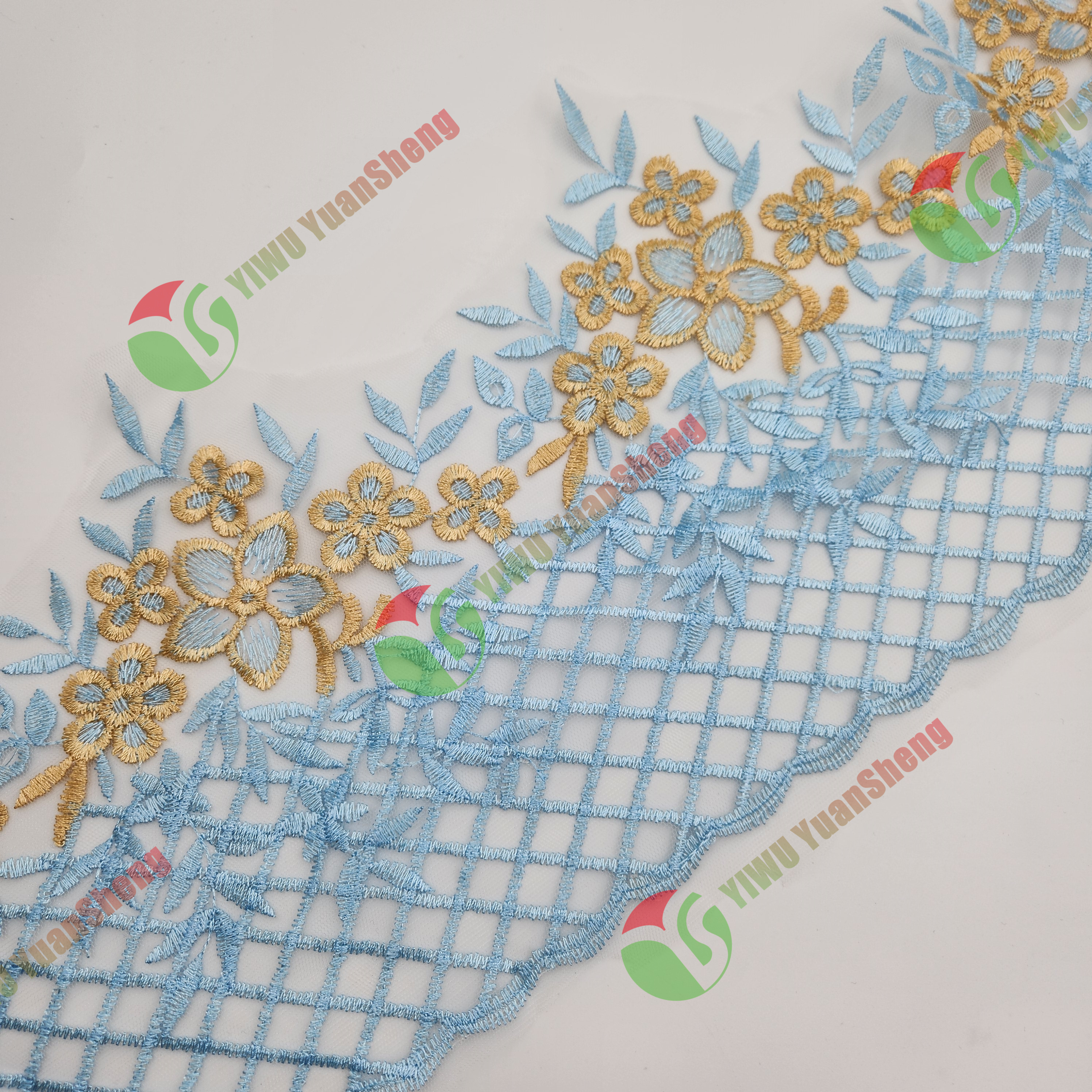 Cord mesh tulle lace YS3128#