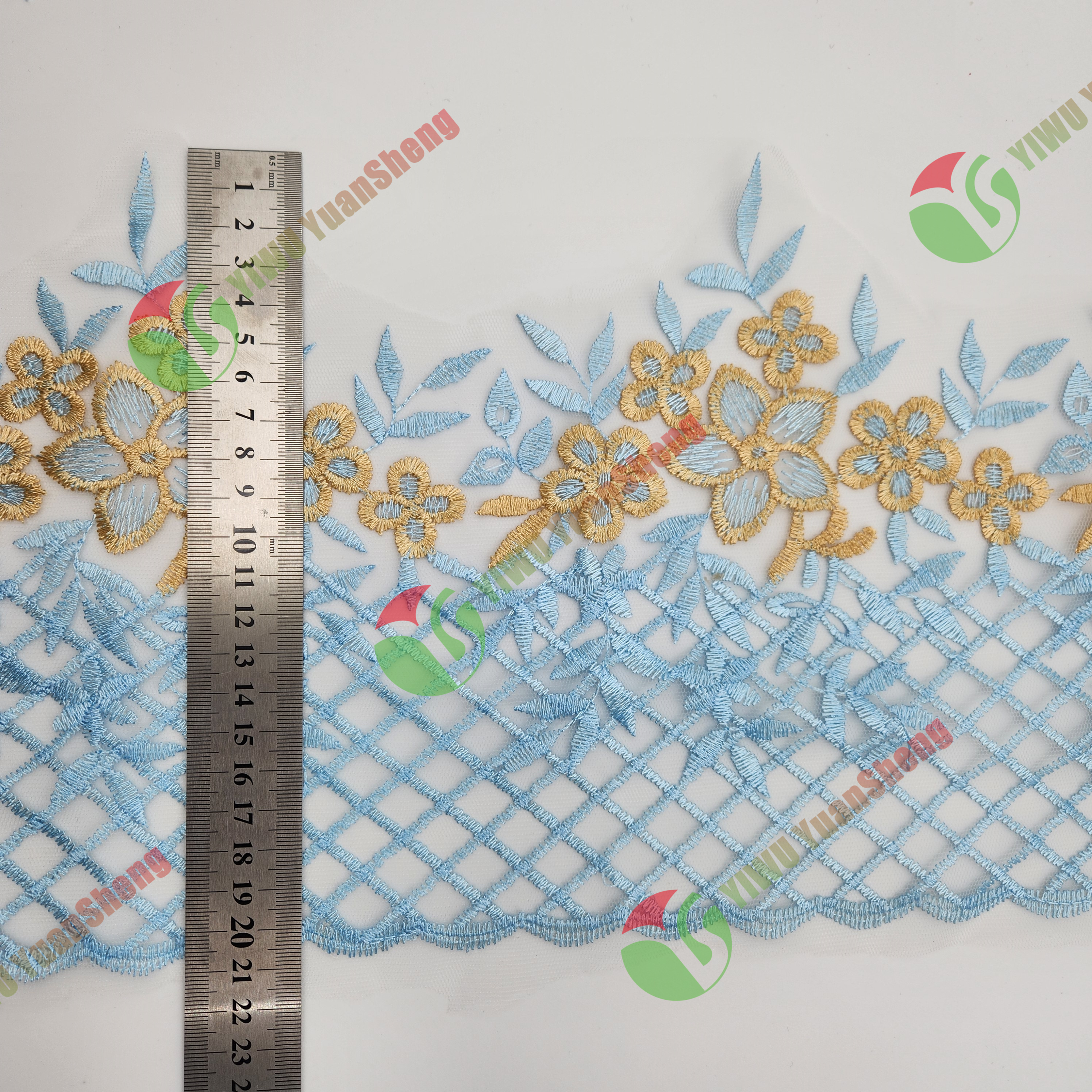 Cord mesh tulle lace YS3128#