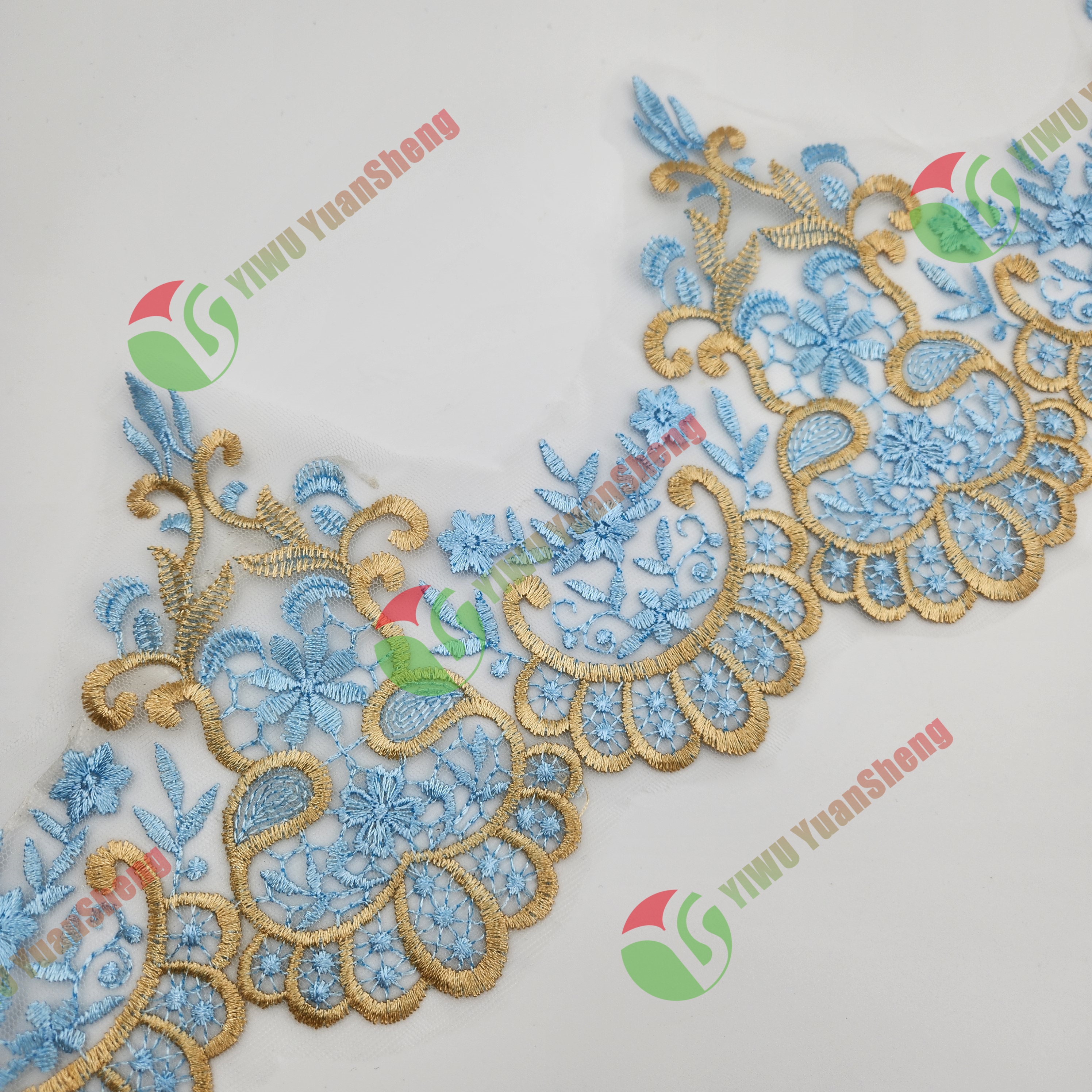 Cord mesh tulle lace YS3134#