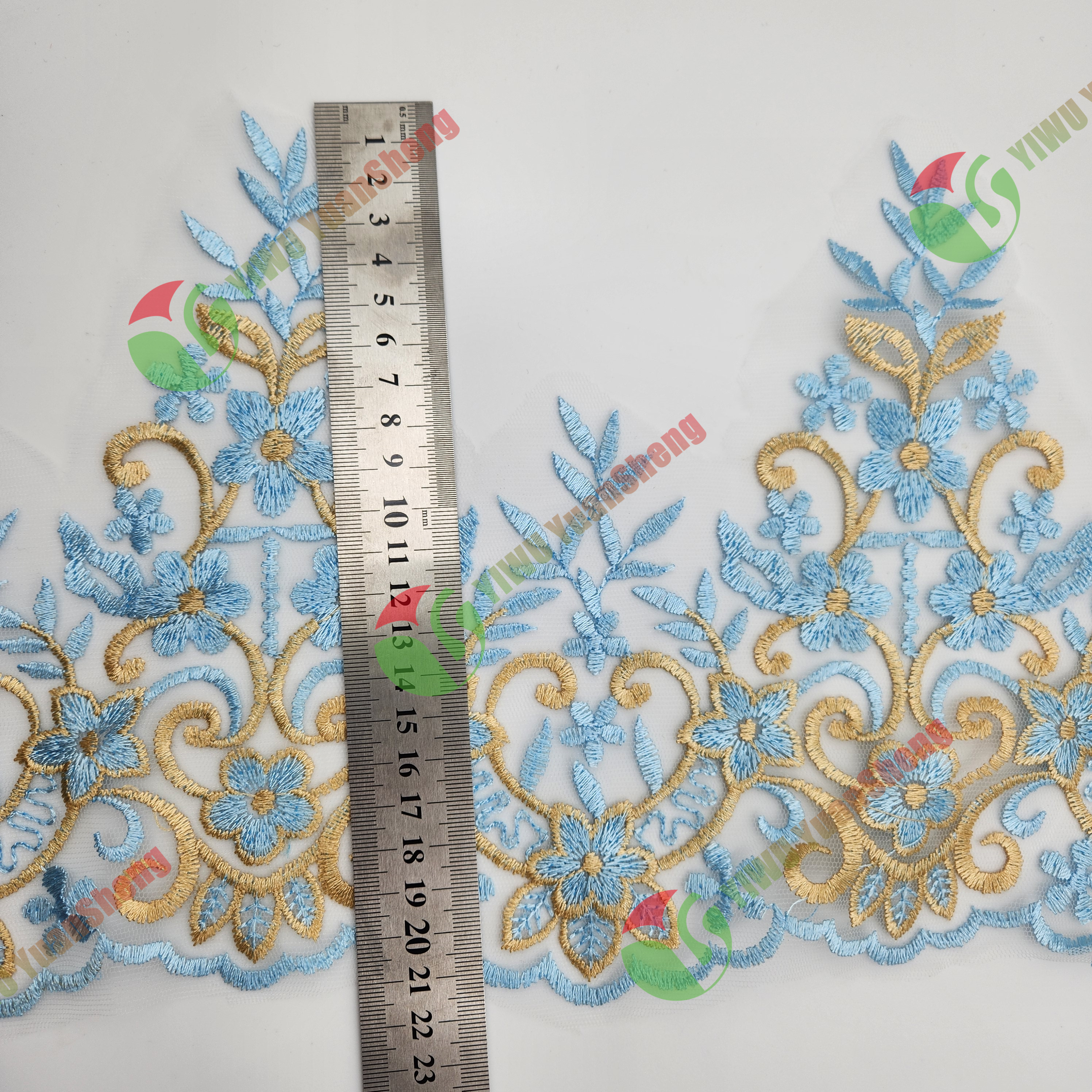 Cord mesh tulle lace YS3136#