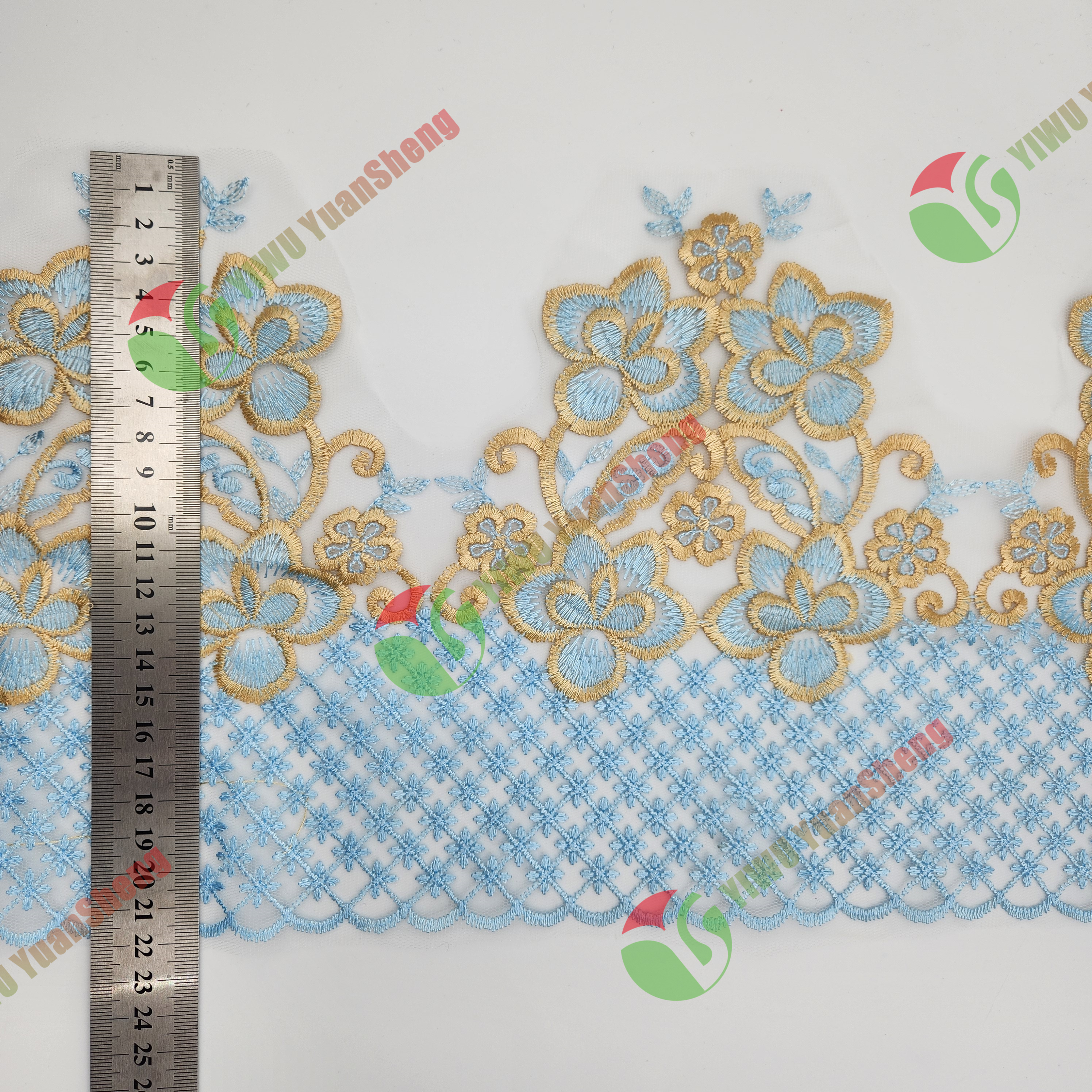 Cord mesh tulle lace YS3138#