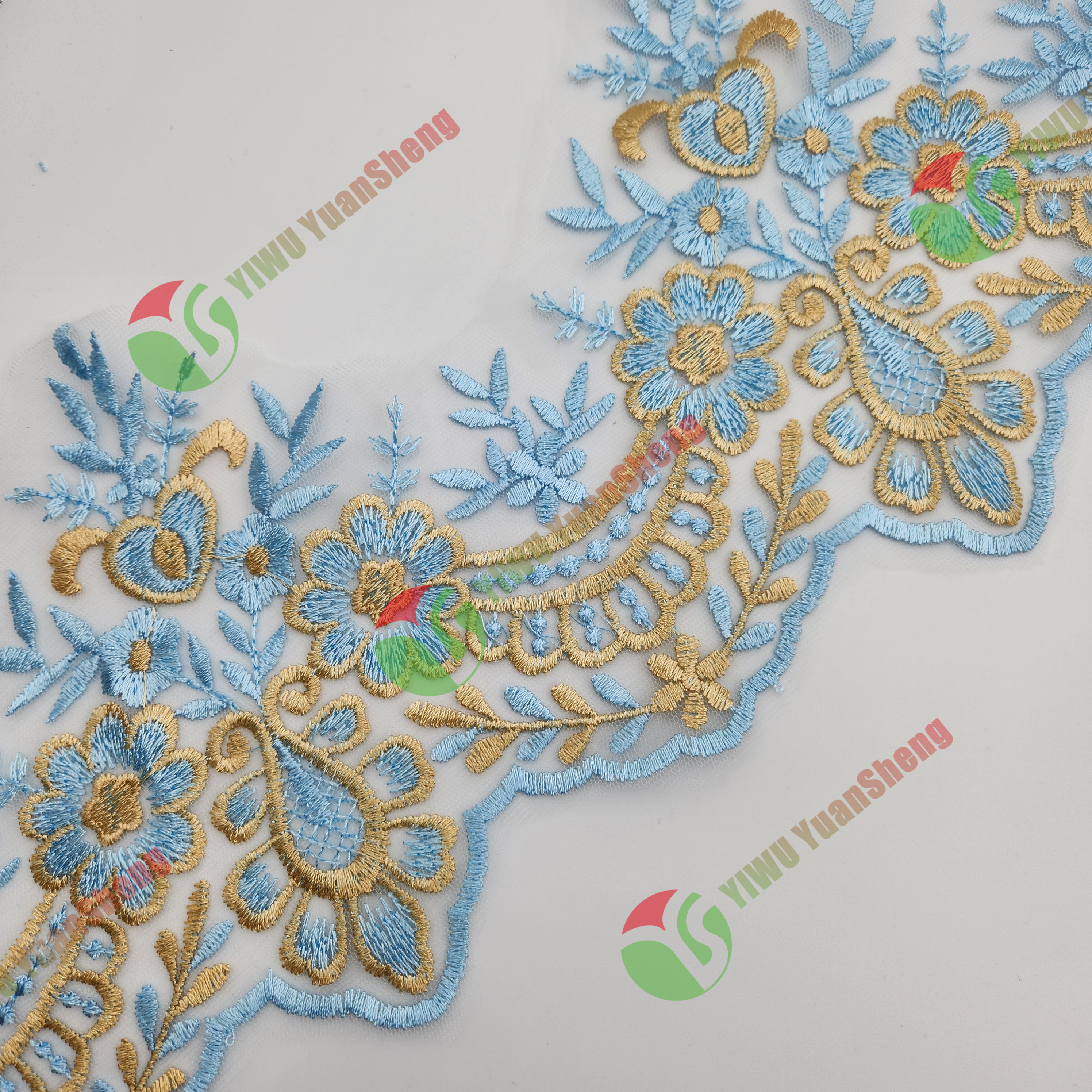 Cord mesh tulle lace YS3144#