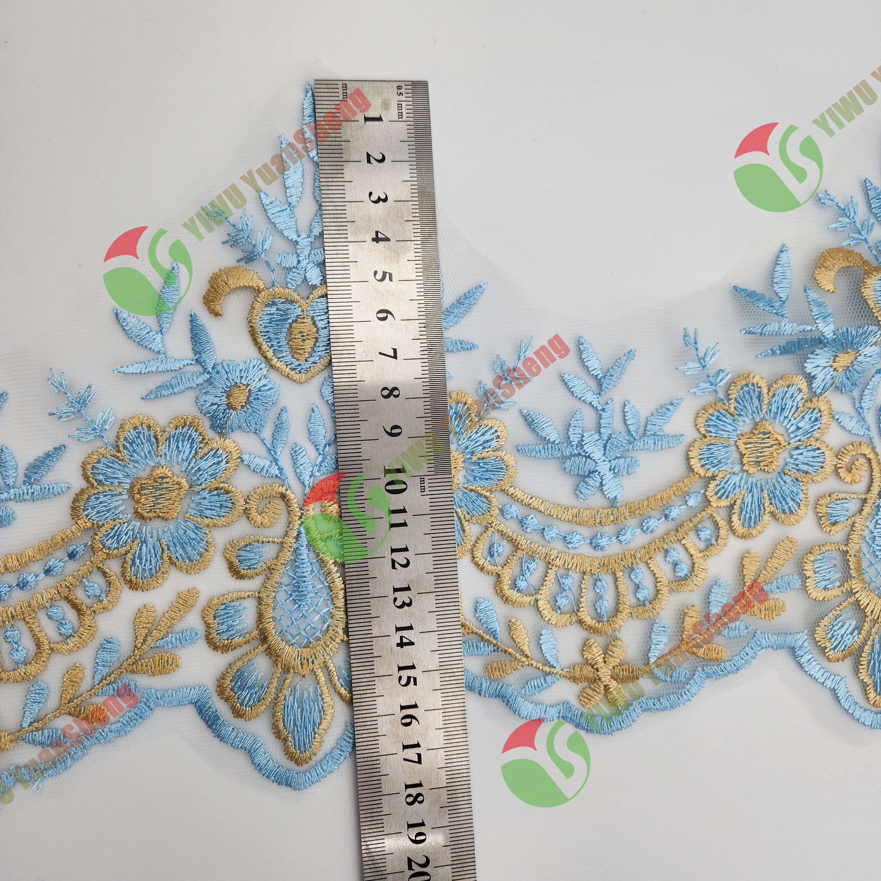 Cord mesh tulle lace YS3144#