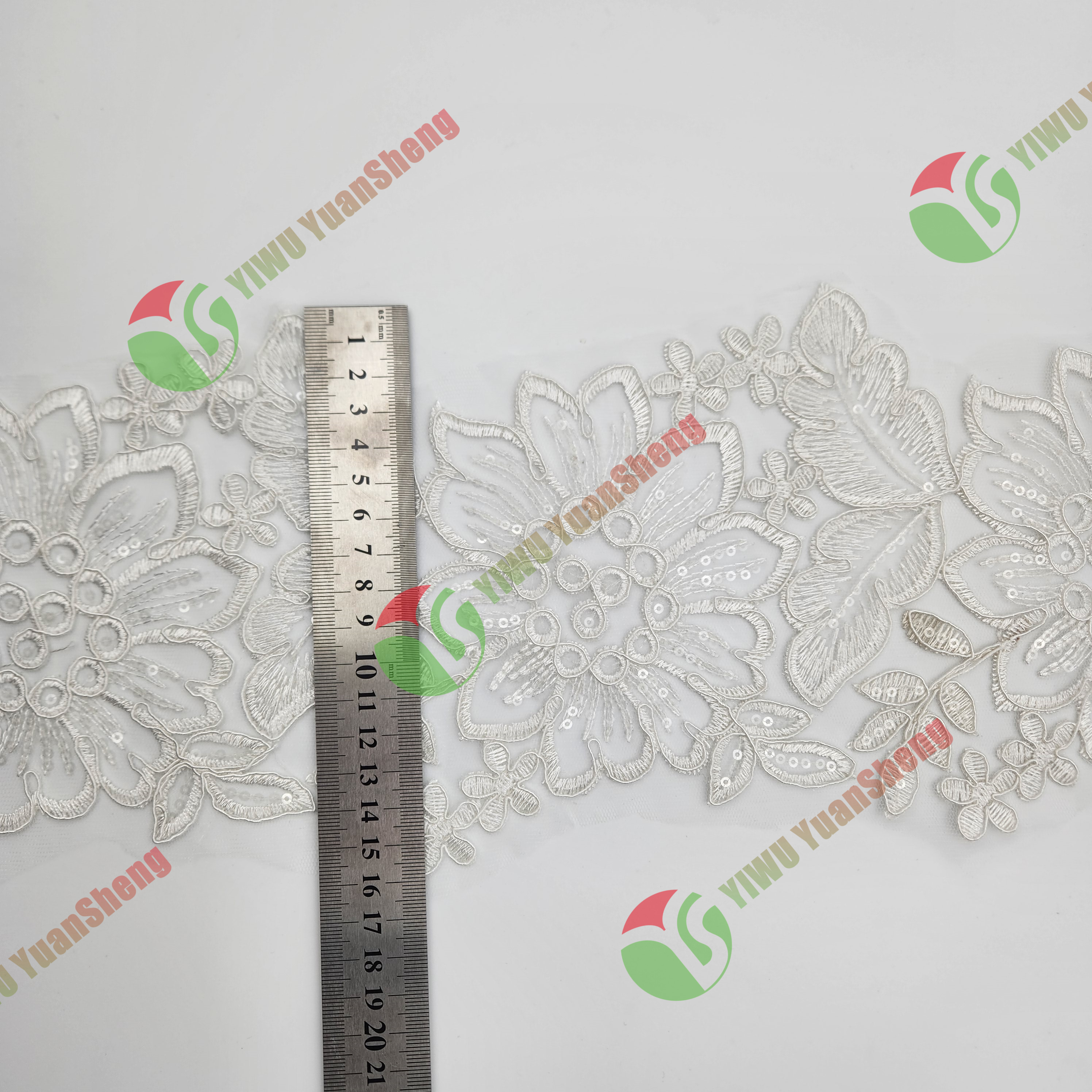 Cord mesh tulle lace YS3148#