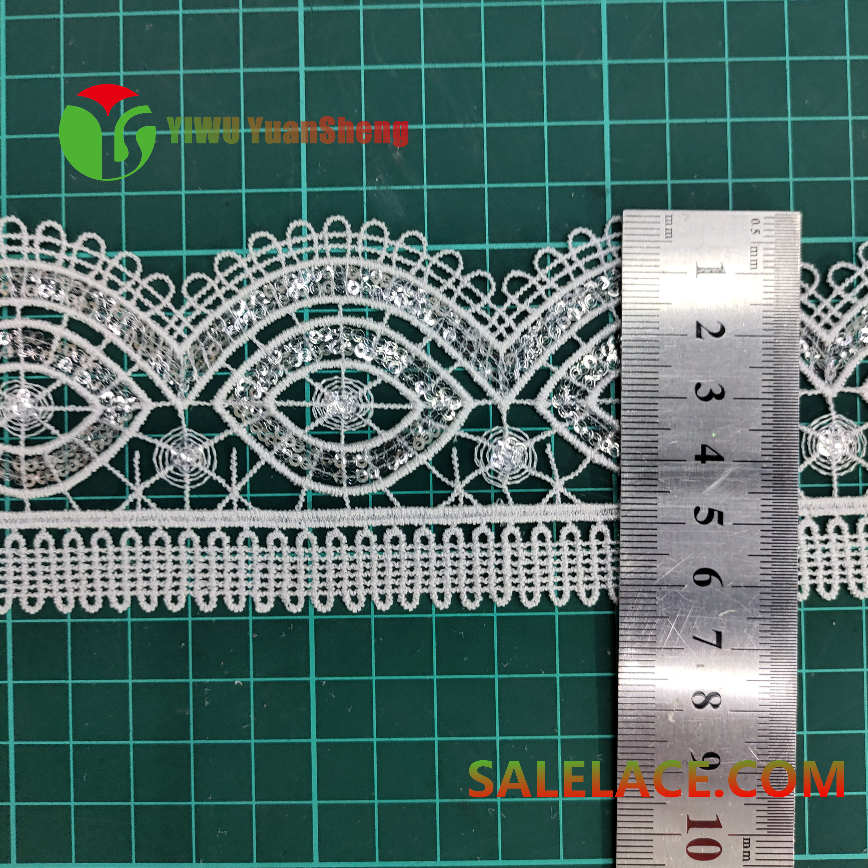 Sequined lace YS5008#
