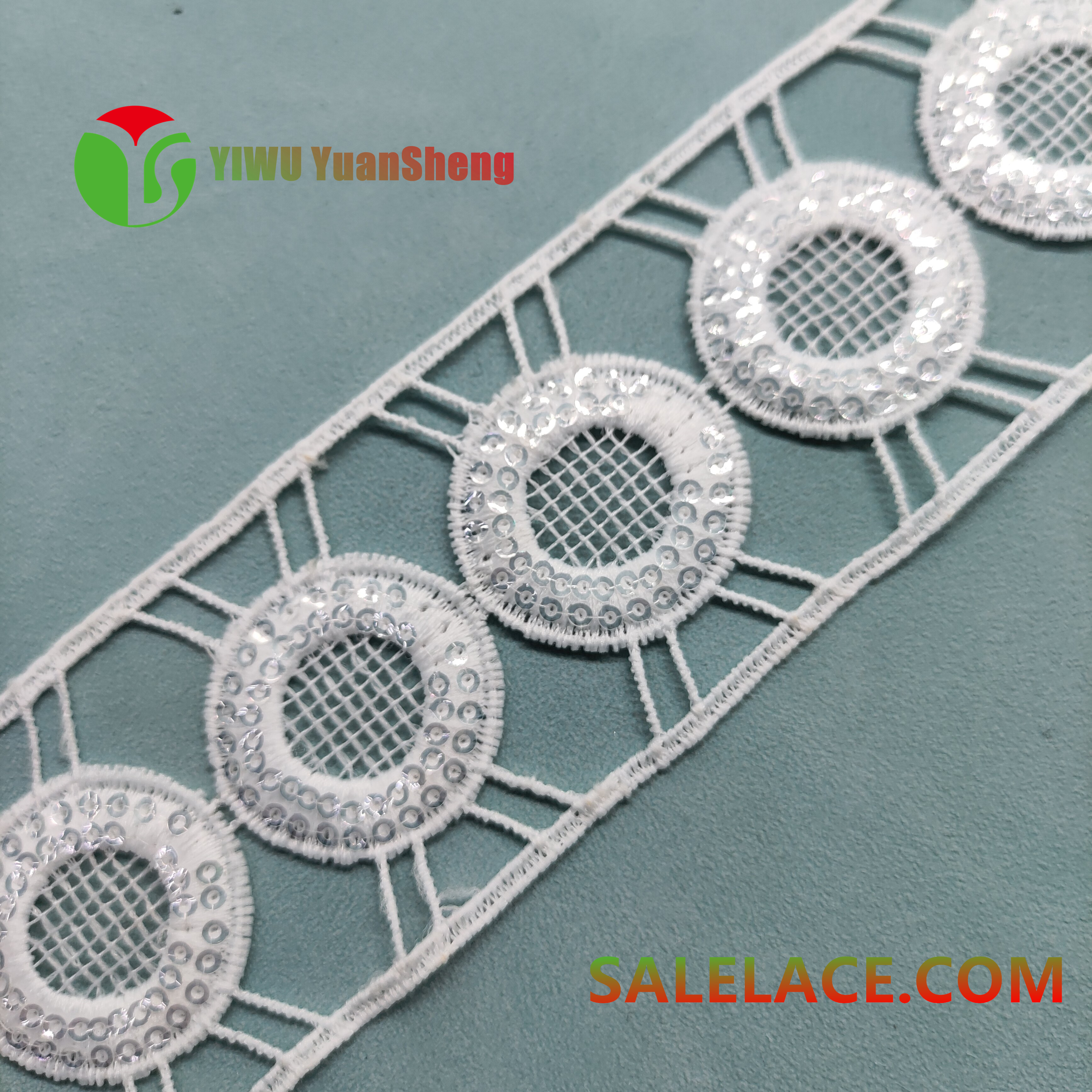 Sequined lace YS5026#