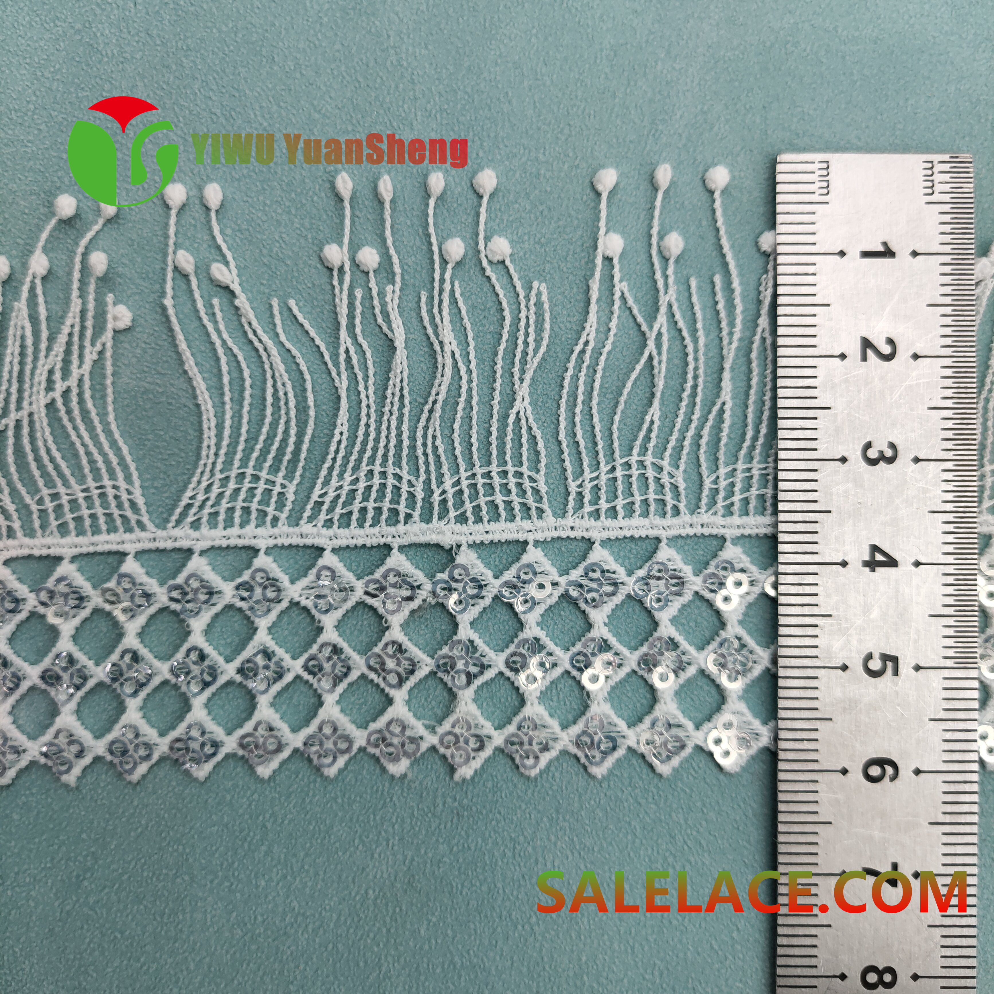 Sequined lace YS5072#