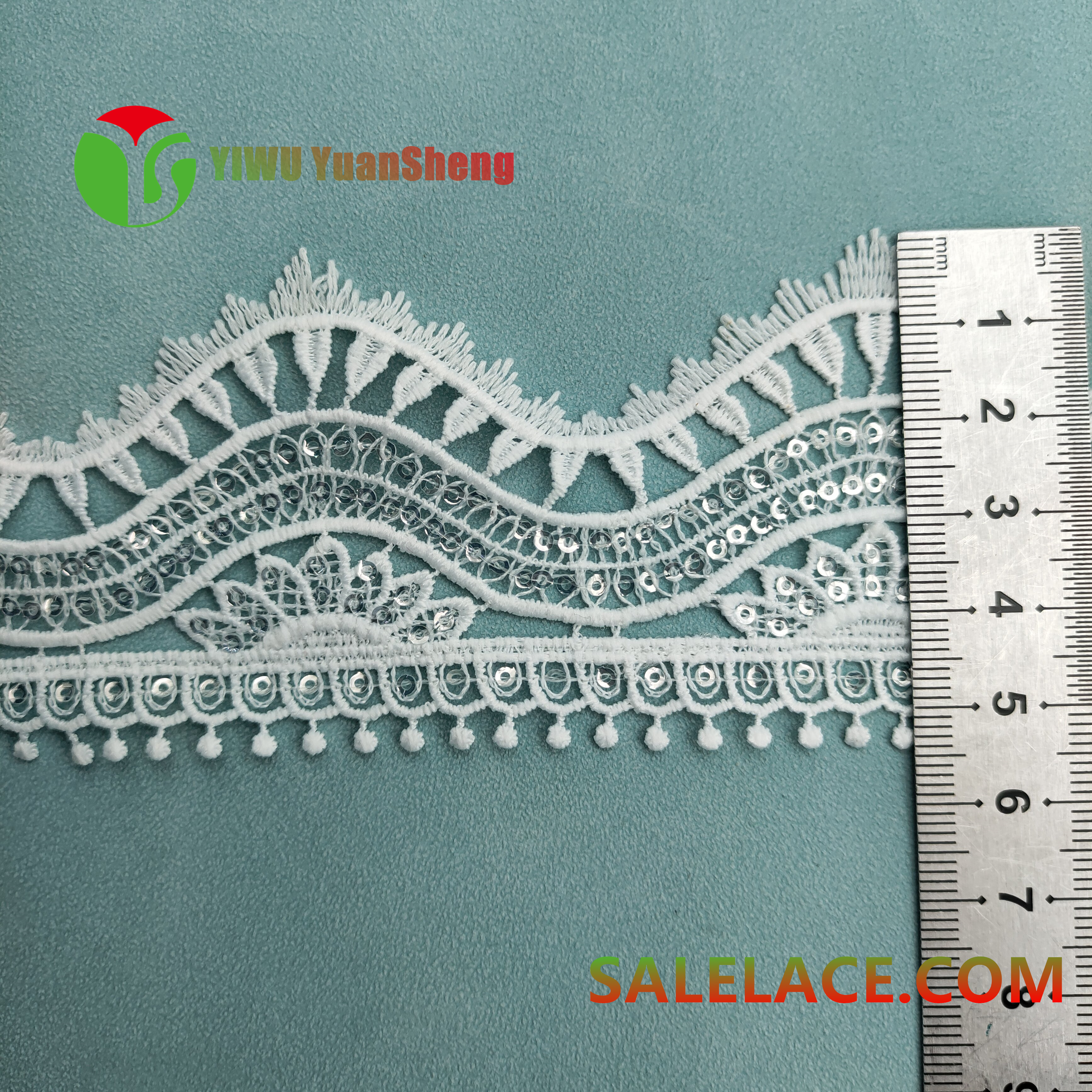 Sequined lace YS5075#