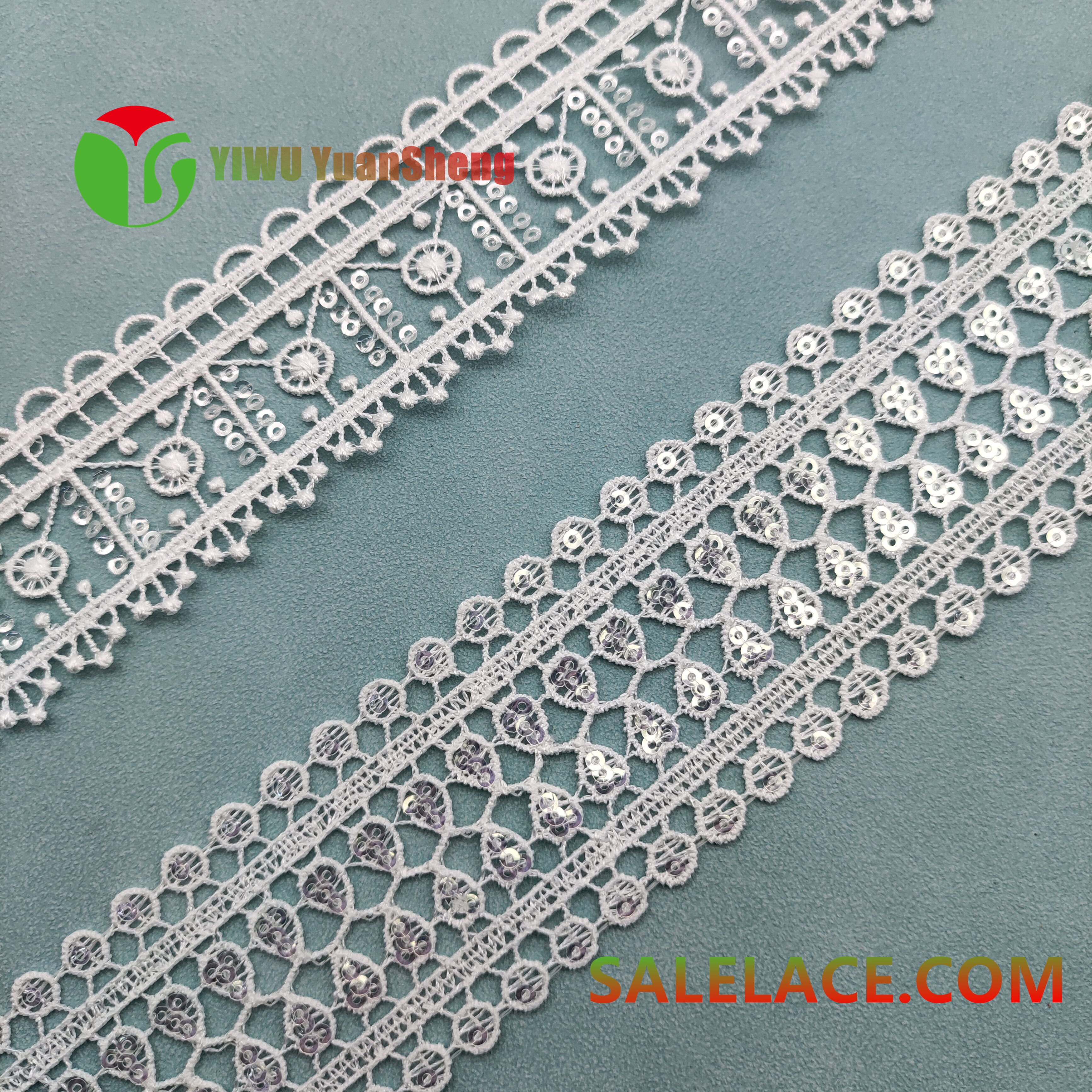 Sequined lace YS5084#