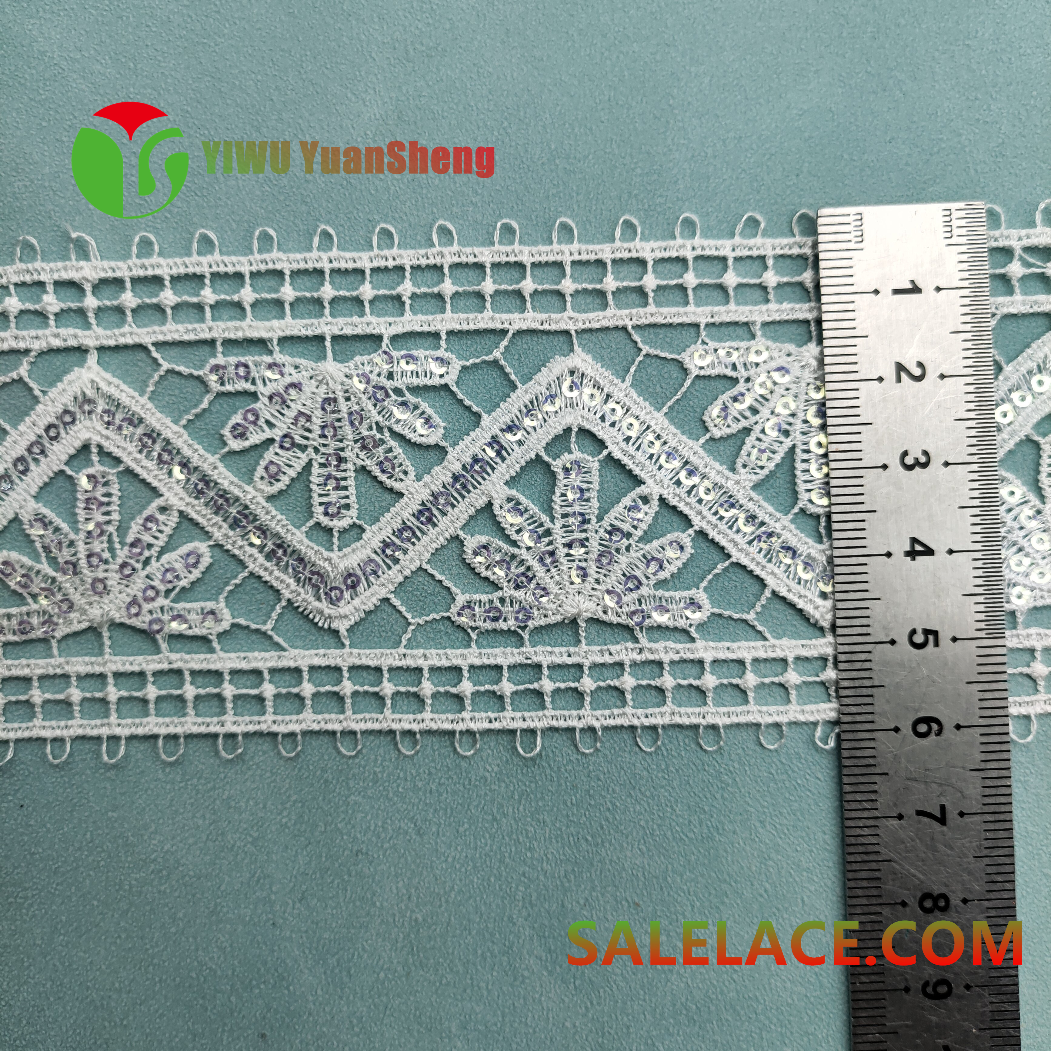 Sequined lace YS5090#